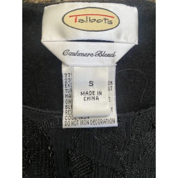 Talbots cashmere silk blend sweater size S - Picture 3 of 10
